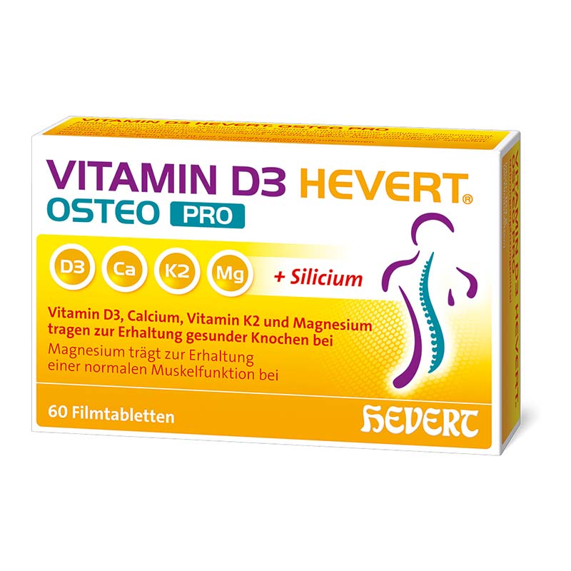 VITAMIN D3 HEVERT OSTEO PRO 60 St Filmtabletten