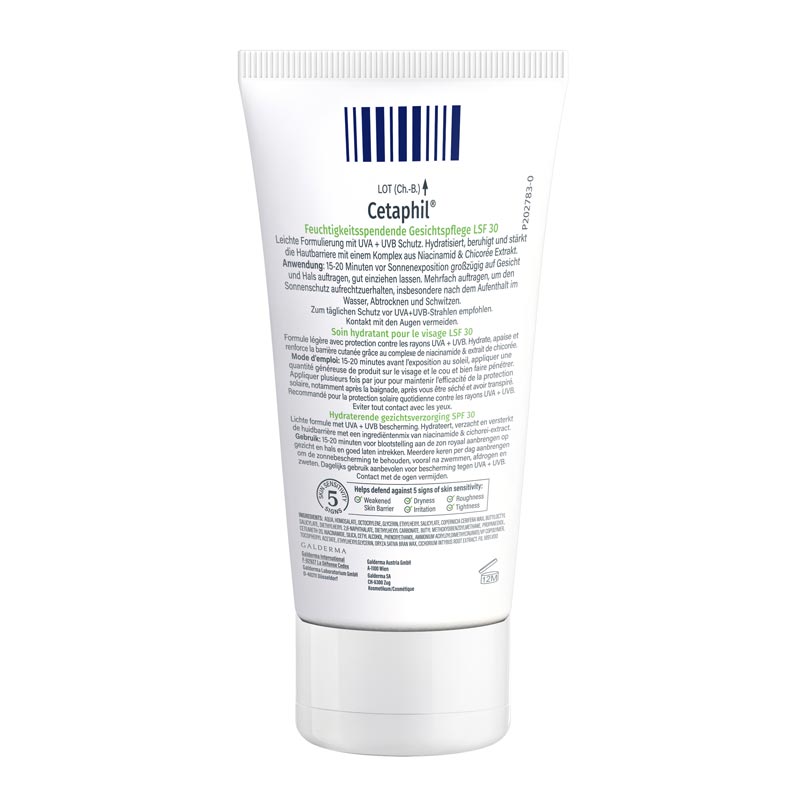 Cetaphil Feuchtigkeitsspendende SPF 30 50 ml Creme