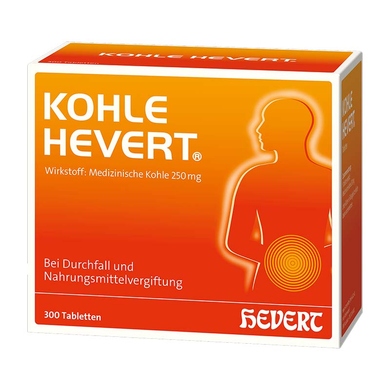 KOHLE HEVERT 300 St Tabletten