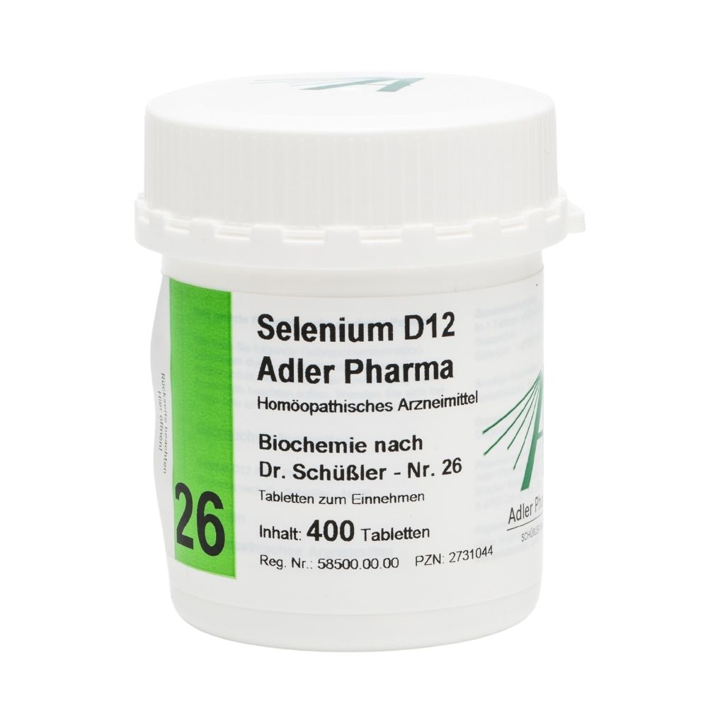 Selenium D12 Adler Pharma Biochemie Nr. 26 400 St Tabletten