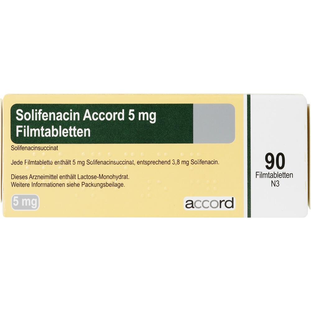 Solifenacin Accord 5 mg 90 St Filmtabletten