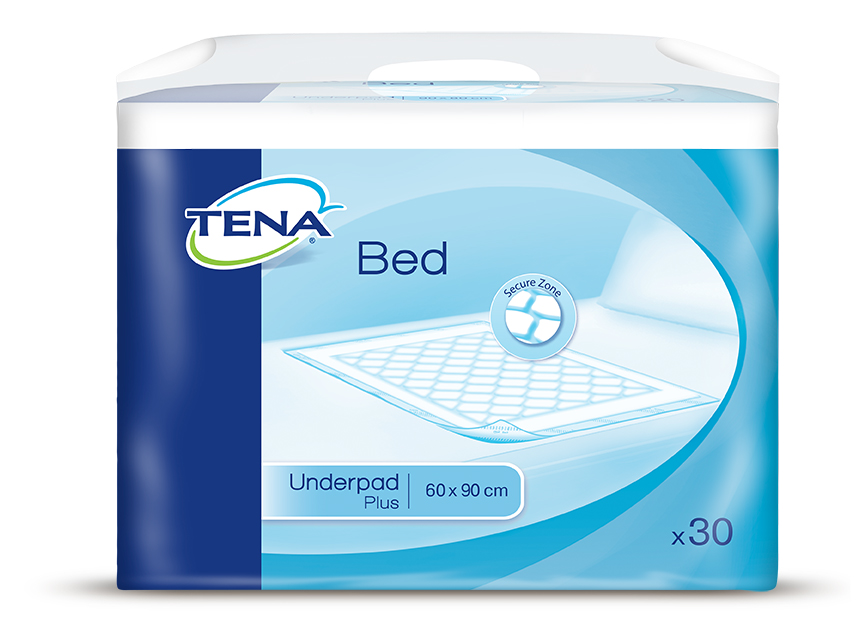 TENA Bed Krankunterlagen Plus 60x90cm 4X30 St
