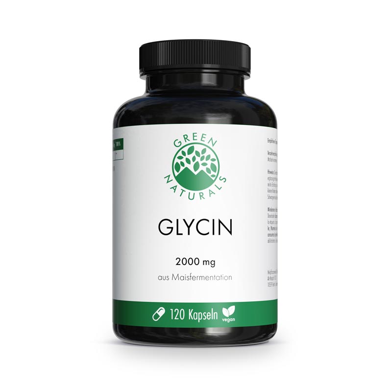 GREEN NATURALS GLYCIN 2000 mg 120 St Kapseln
