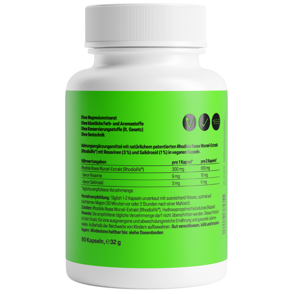 Zein PHARMA Rhodiola Rosea 300mg 90 St Kapseln