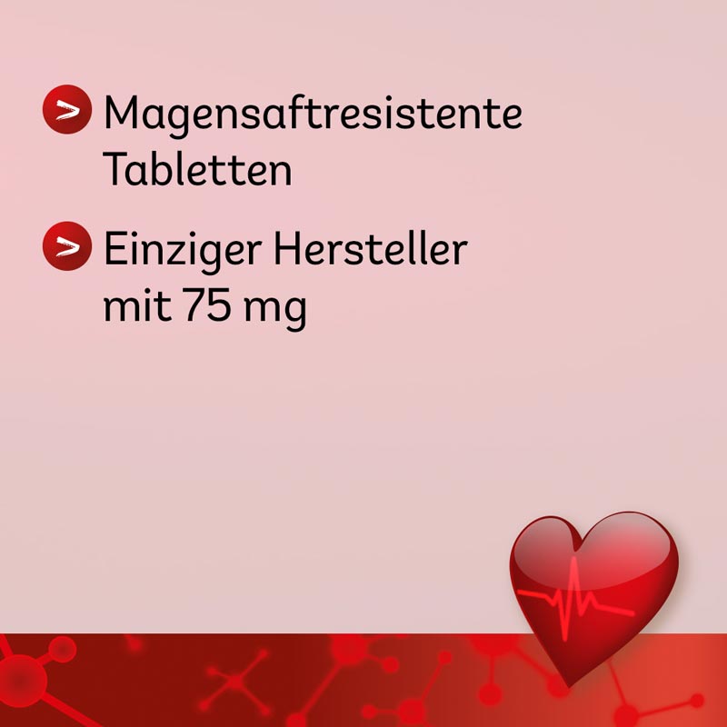 ASS Dexcel Protect 75mg 100 St Tabletten magensaftresistent