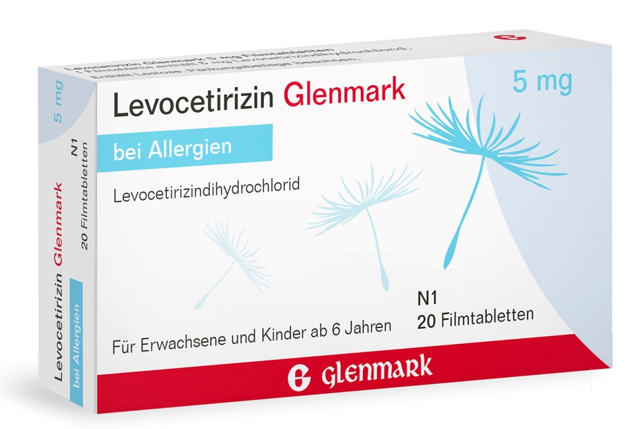 Levocetirizin Glenmark 20 St Filmtabletten
