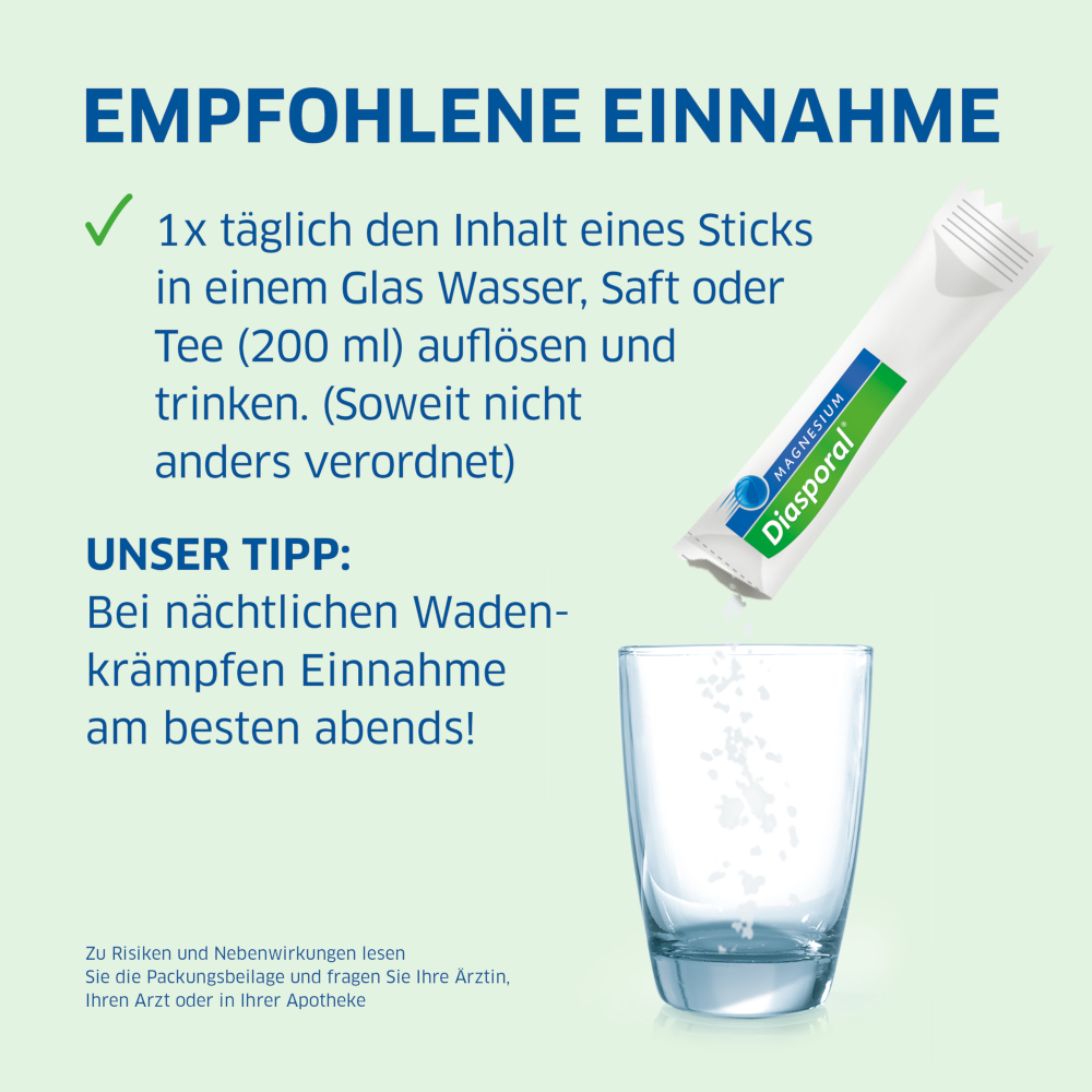 MAGNESIUM Diasporal  300 mg 20 St Granulat