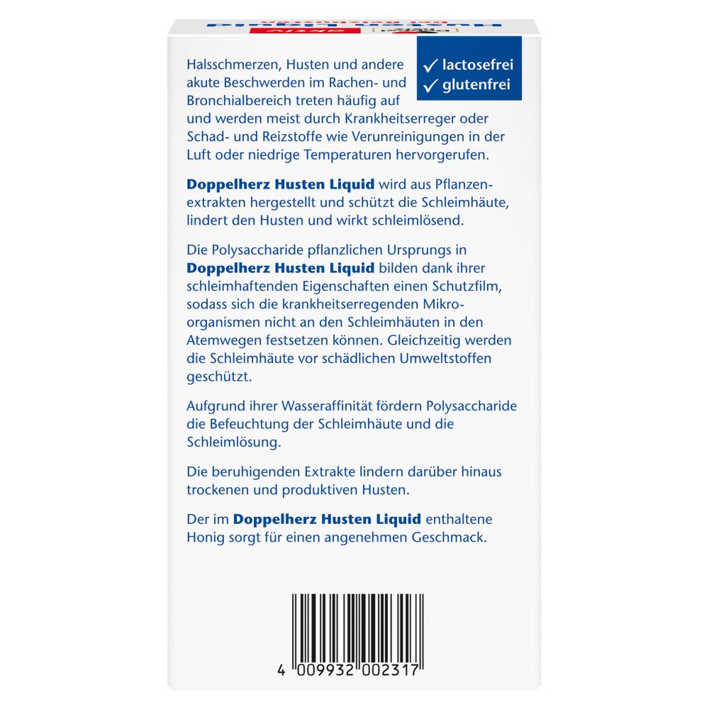 Doppelherz aktiv Husten Liquid 12 St Sirup