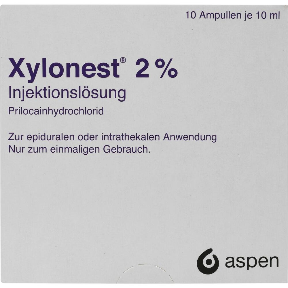XYLONEST 2% Luerfit Ampullen Injektionslösung 10X10 ml Injektionslösung