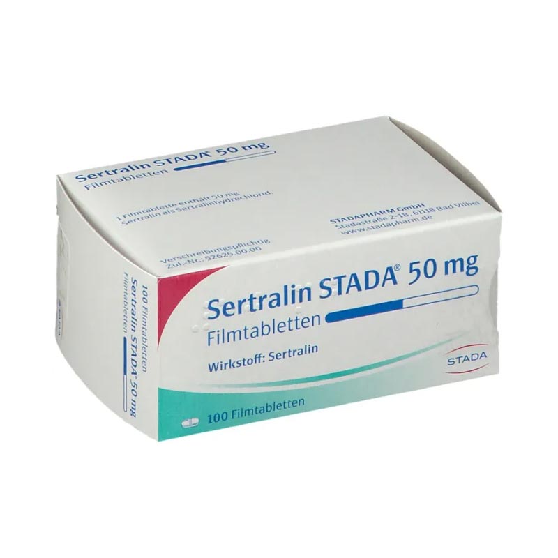 Sertralin STADA 50mg 100 St Filmtabletten