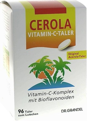 CEROLA Vitamin C Taler Grandel 96 St