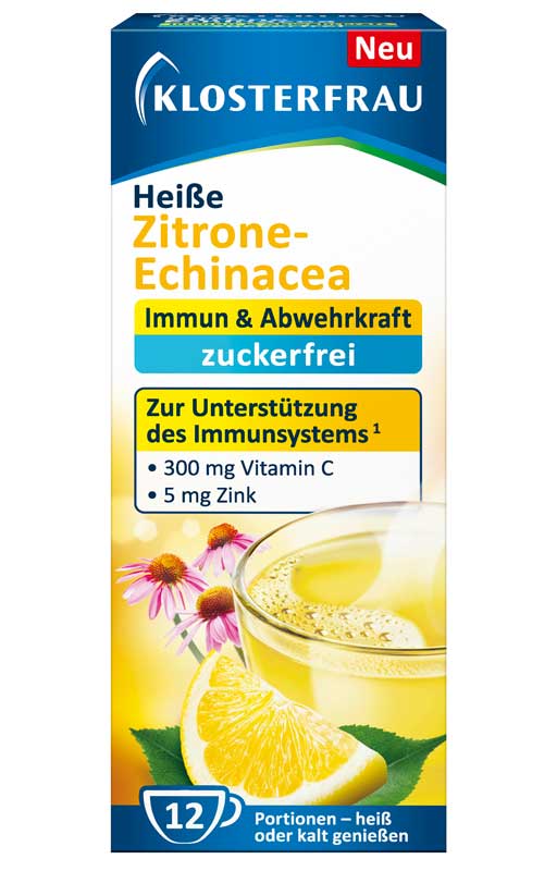 KLOSTERFRAU Heiße Zitrone-Echinacea  12X4 g Granulat