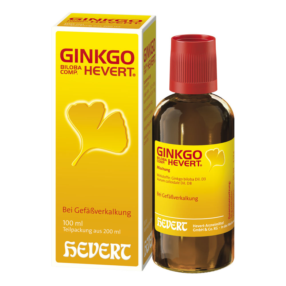 GINKGO Biloba comp. HEVERT Tropfen 200 ml Tropfen