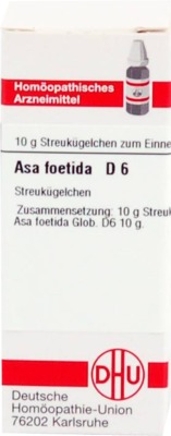 ASA FOETIDA D 6 Globuli 10 g Globuli