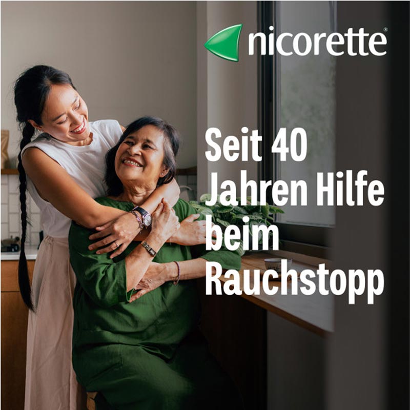 nicorette 2 mg Nikotinlutschtabletten freshmint für Raucher zum Aufhören