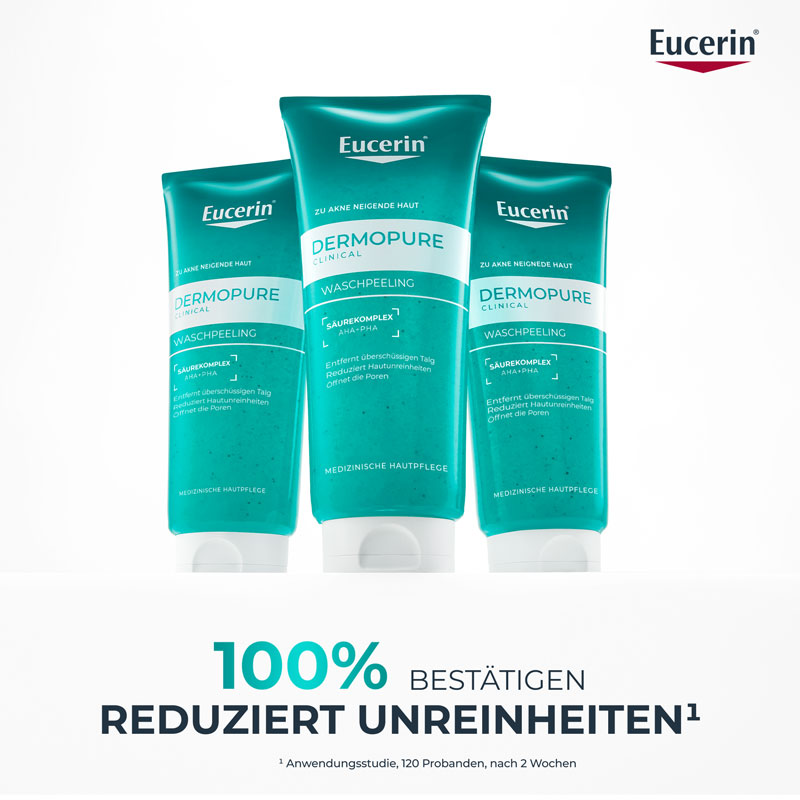 Eucerin DermoPure Clinical Waschpeeling  100 ml Gel