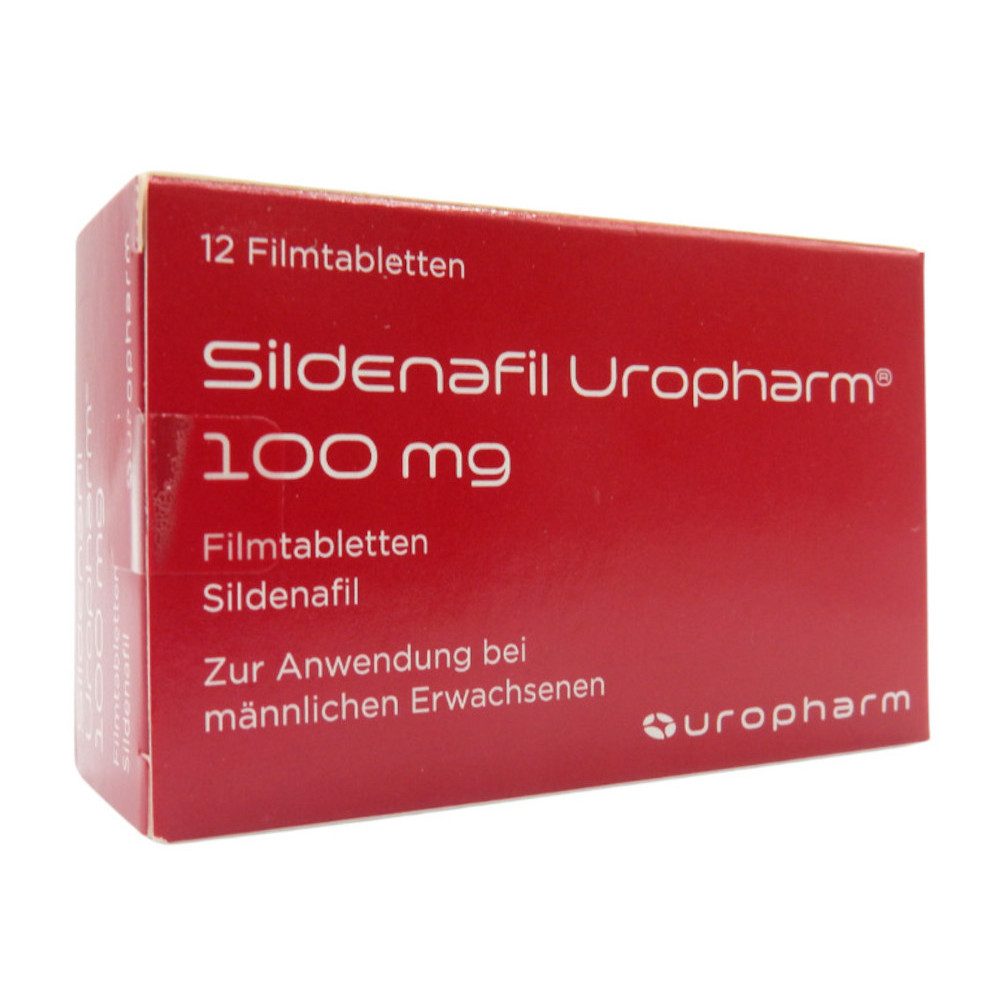 Sildenafil Uropharm 100mg 12 St Filmtabletten