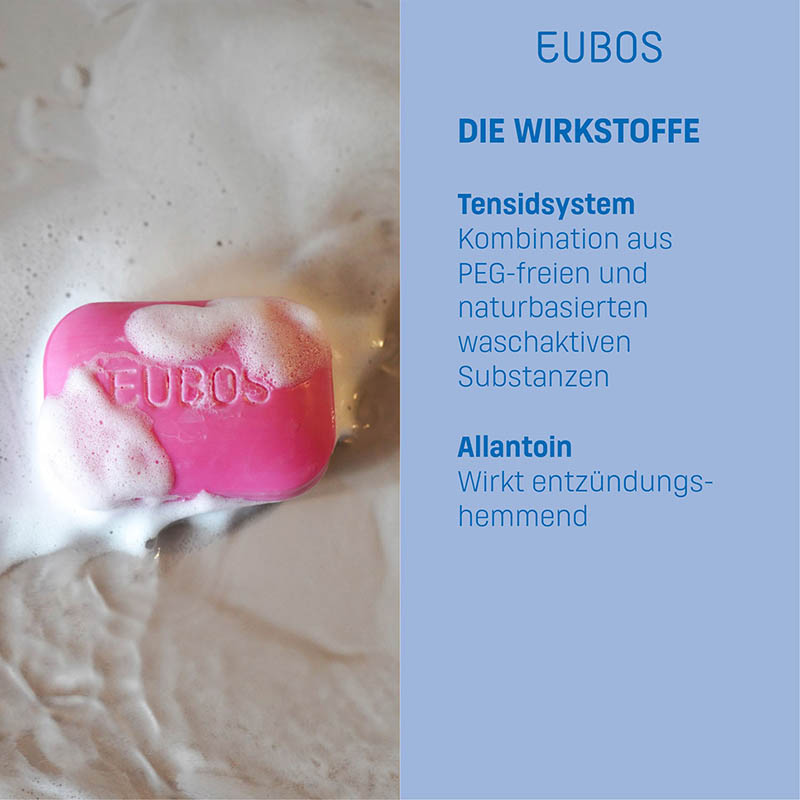 Eubos Seifenstück rot 125 g Seife