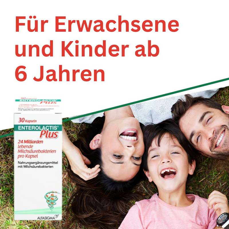Enterolactis Plus Milchsäurebakterien 30 St Kapseln