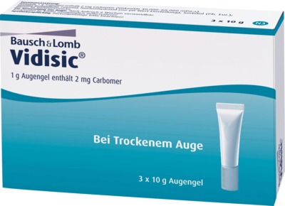 Vidisic 3X10 g Augengel