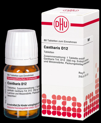 CANTHARIS D 12 Tabletten 80 St Tabletten