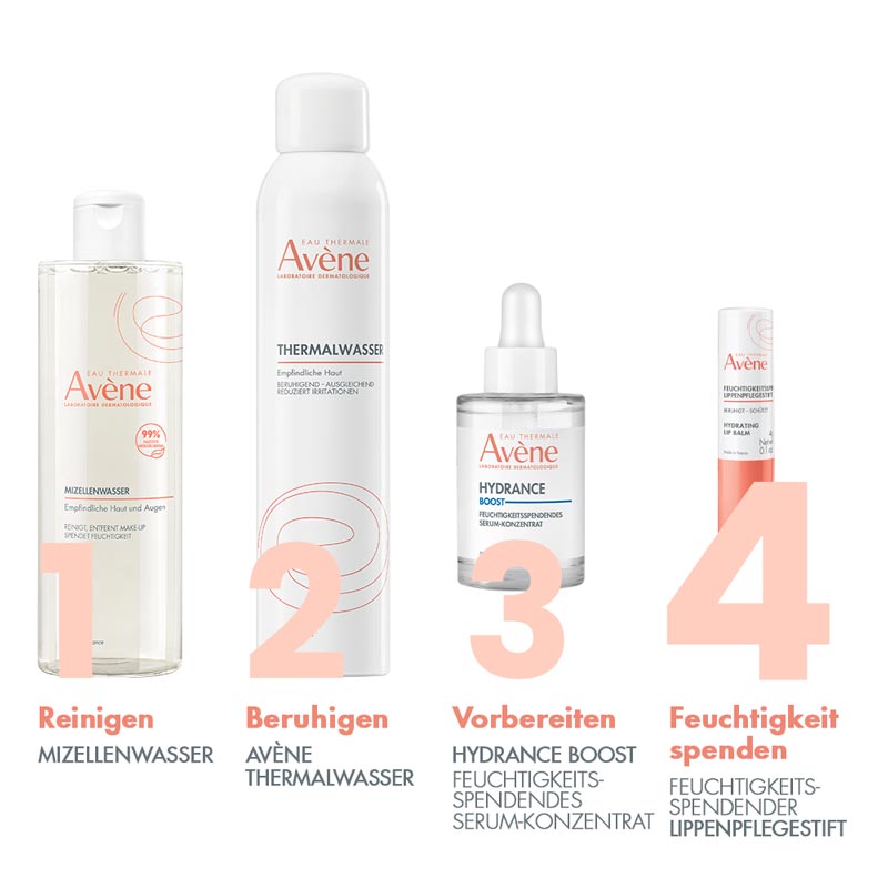 Av&egrave;ne Feuchtigkeitsspendender LIPPENPFLEGESTIFT  4 g Stifte