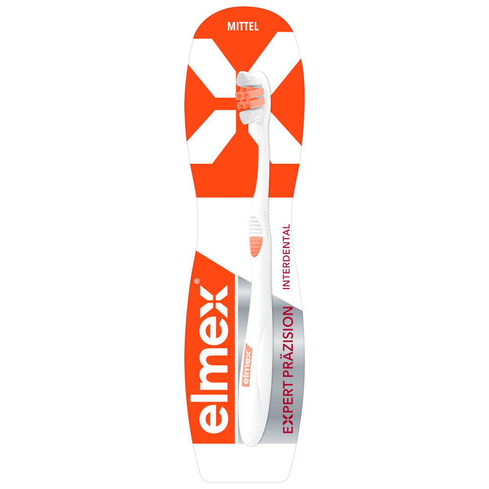 elmex EXPERT PRÄZISION INTERDENTAL Zahnbürste MITTEL 1 St Zahnbürste