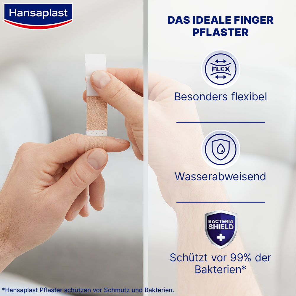Hansaplast FINGER PFLASTER ELASTIC 16 St Pflaster