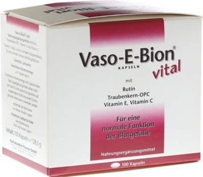 VASO E BION Vital Kapseln 100 St Kapseln