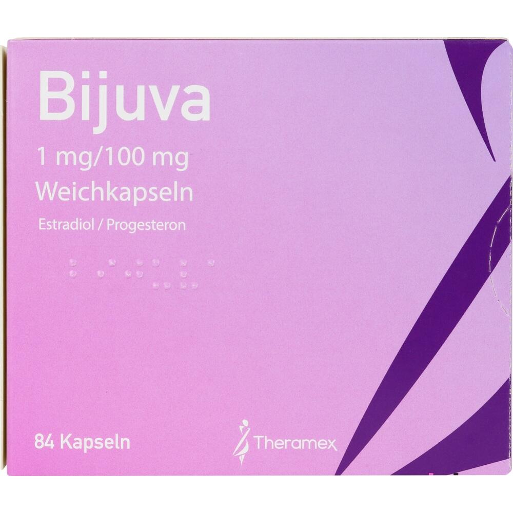 Bijuva 1 mg/100 mg 84 St Weichkapseln