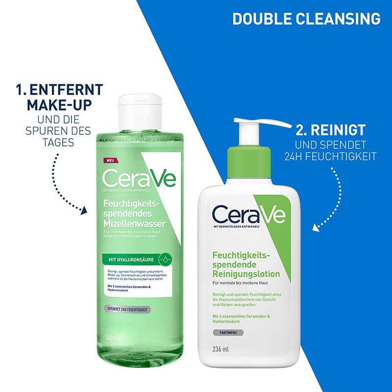 CeraVe Feuchtigkeitsspendendes Mizellenwasser 400 ml Flüssigkeit