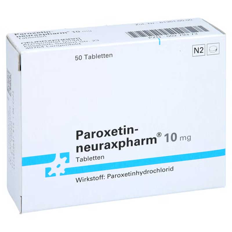 Paroxetin-neuraxpharm 10mg 50 St Tabletten