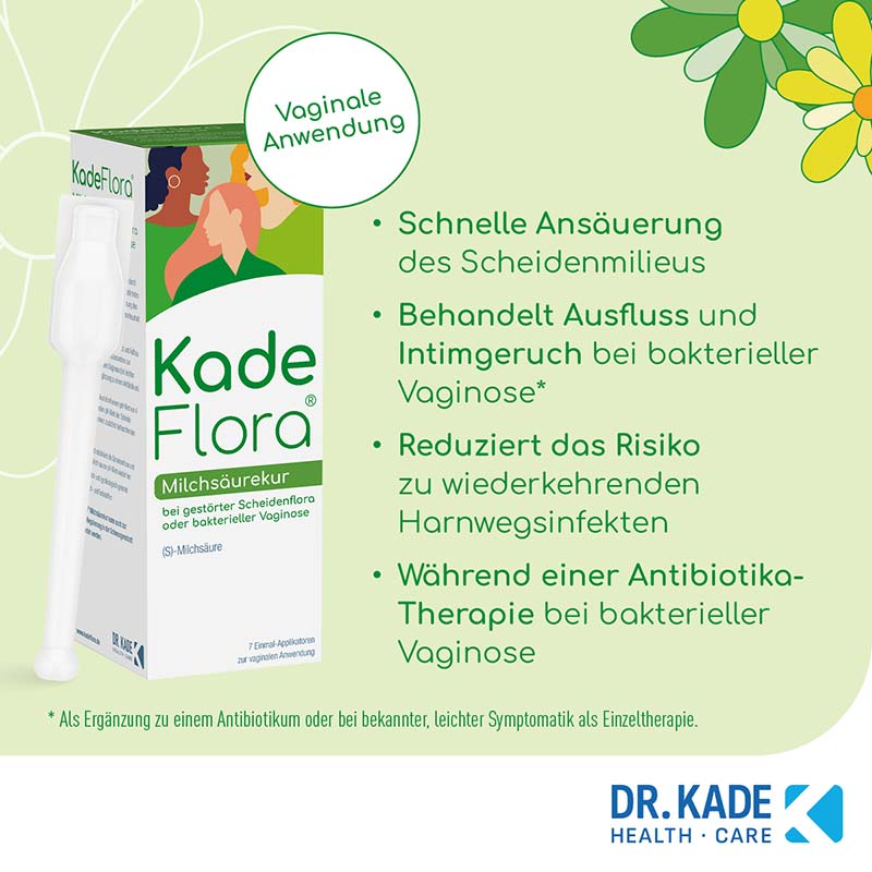 KadeFlora Milchsäurekur 7X2.5 g Gel
