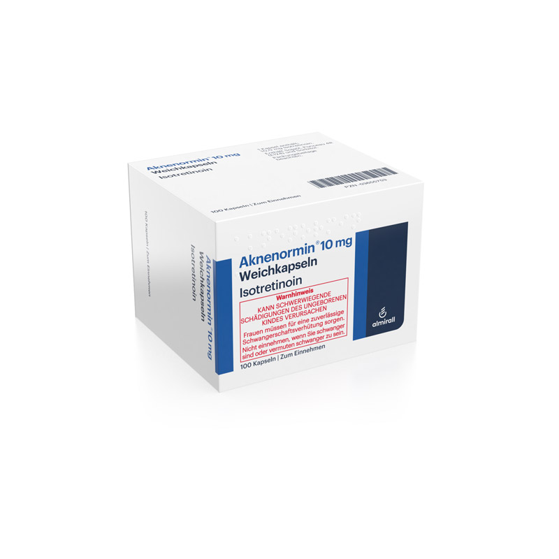 AKNENORMIN 10 mg Weichkapseln 100 St Weichkapseln