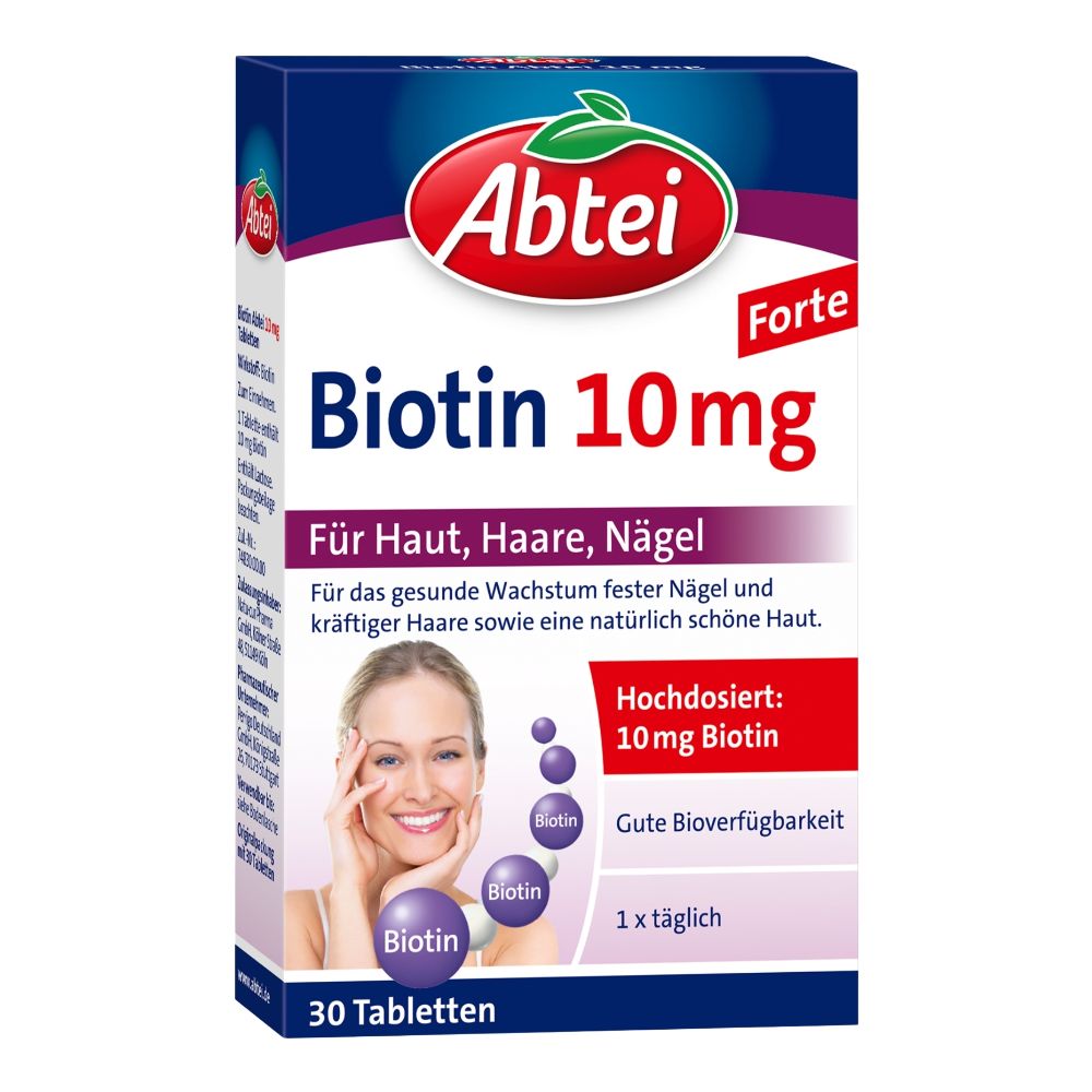 Abtei Biotin 10 mg 30 St Tabletten