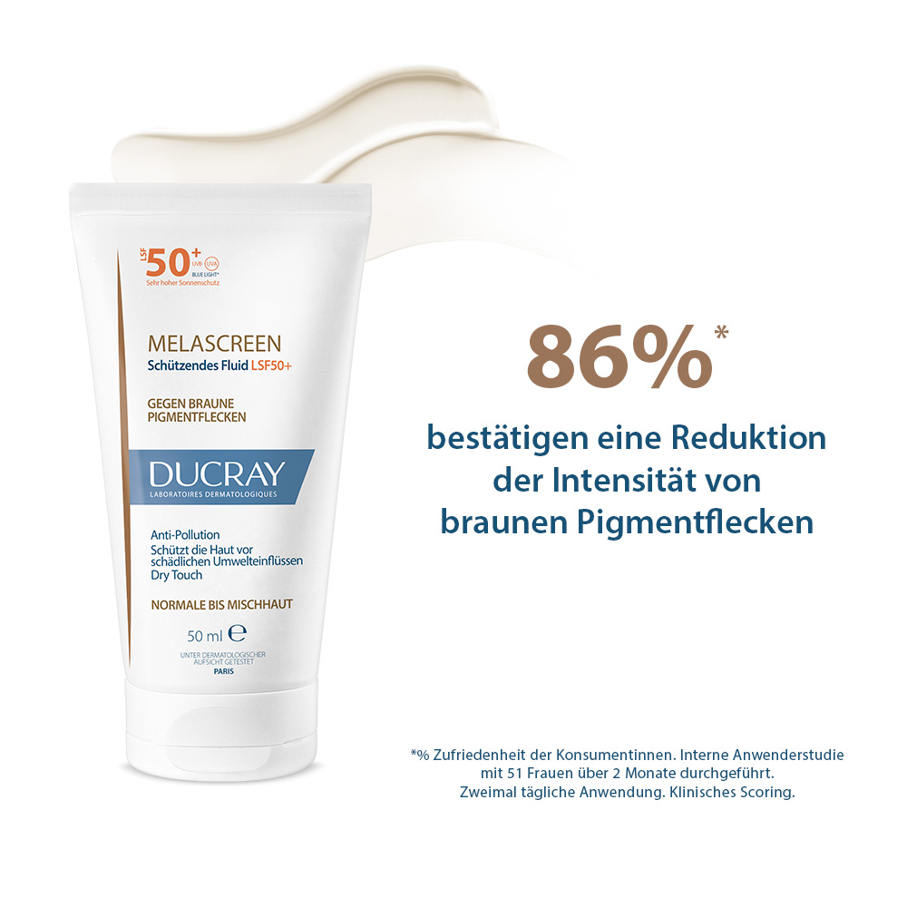 DUCRAY MELASCREEN Schützendes Fluid LSF50+ 50 ml Creme