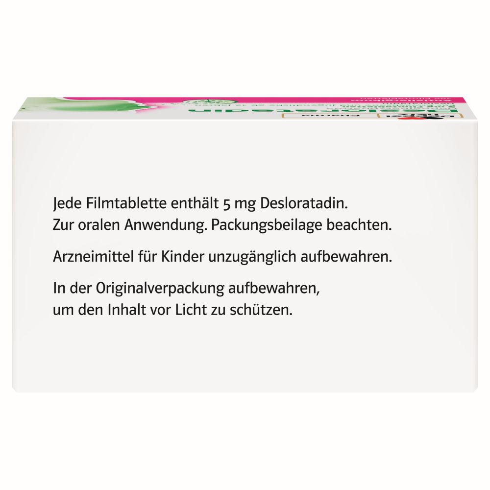 Doppelherz Pharma Desloratadin 5mg 100 St Filmtabletten