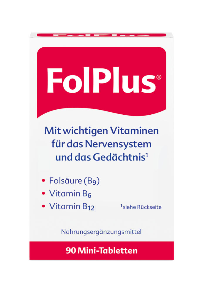FolPlus B-Vitamine 90 St Filmtabletten