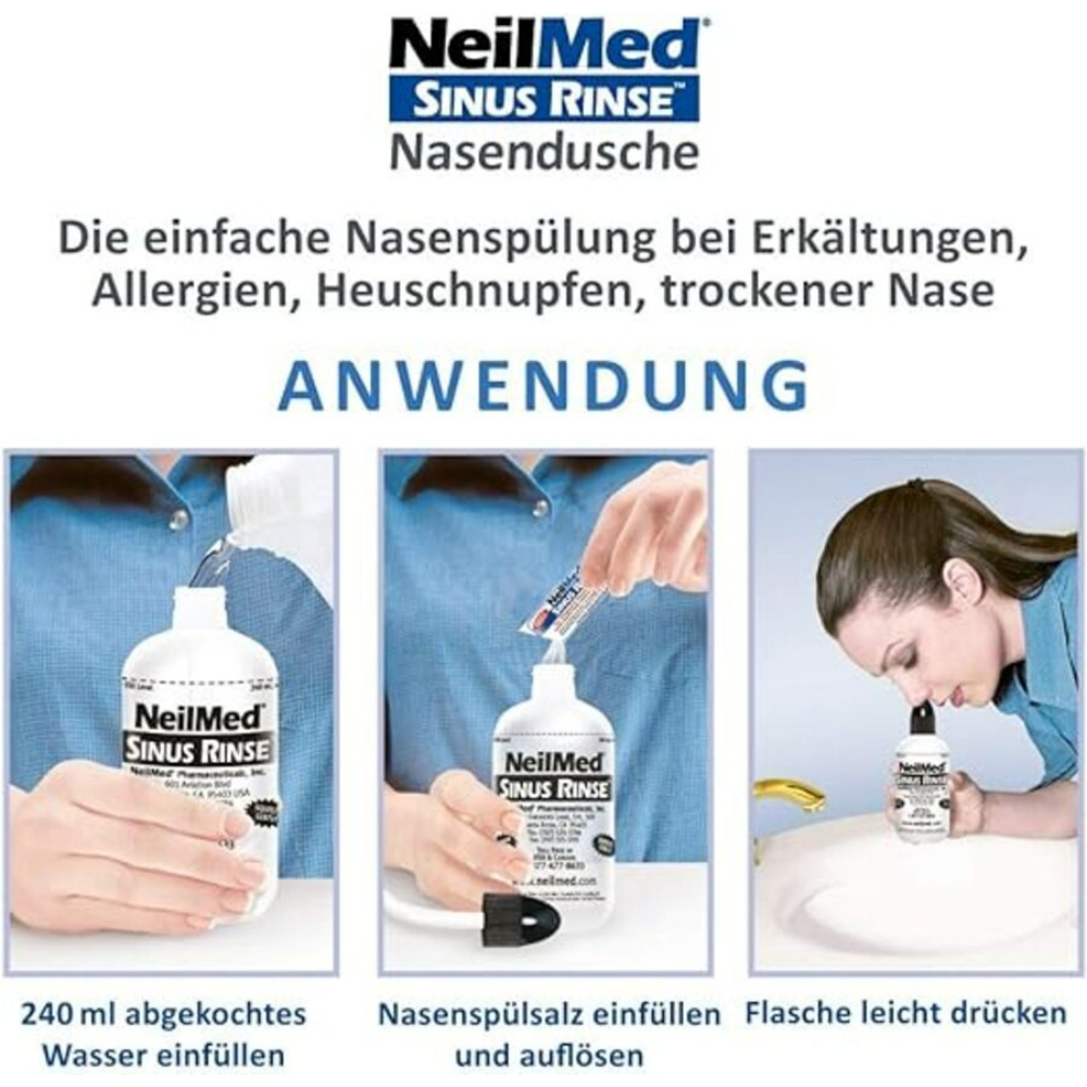 NeilMed SINUS RINSE Nasendusche 1 Packung Salz