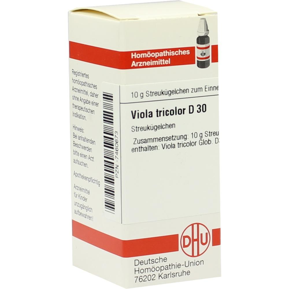 VIOLA TRICOLOR D 30 Globuli 10 g Globuli