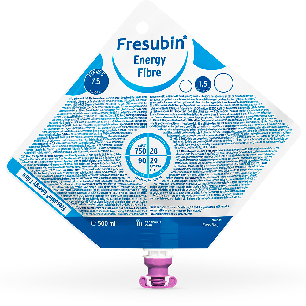 Fresubin Energy Fibre Easy Bag 15X500 ml Flüssigkeit
