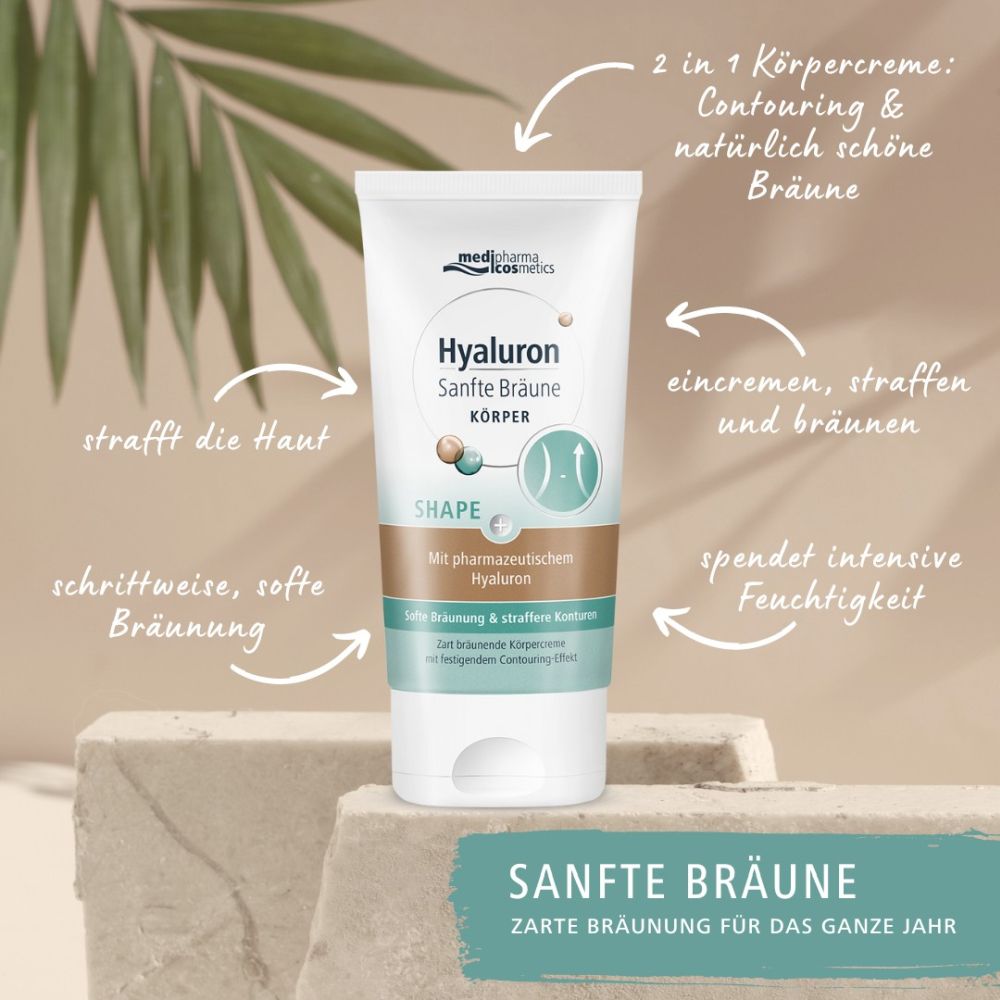 Hyaluron Sanfte Bräune KÖRPER SHAPE 150 ml Creme