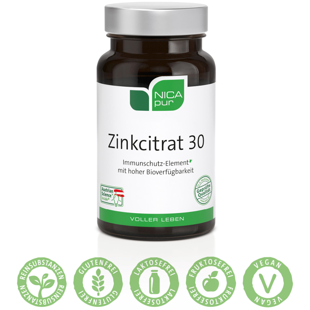 NICApur Zinkcitrat 30 60 St Kapseln