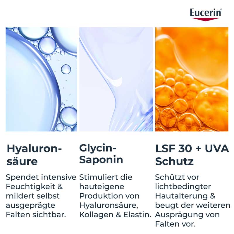 Eucerin ANTI AGE HYALURONFILLER + 3x EFFECT TAG LSF 30 Nachfüllpack 50 ml Creme