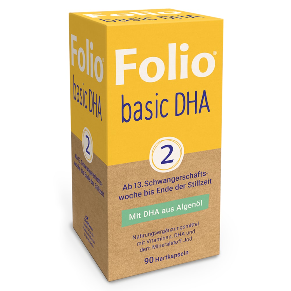Folio basic DHA 90 St Hartkapseln
