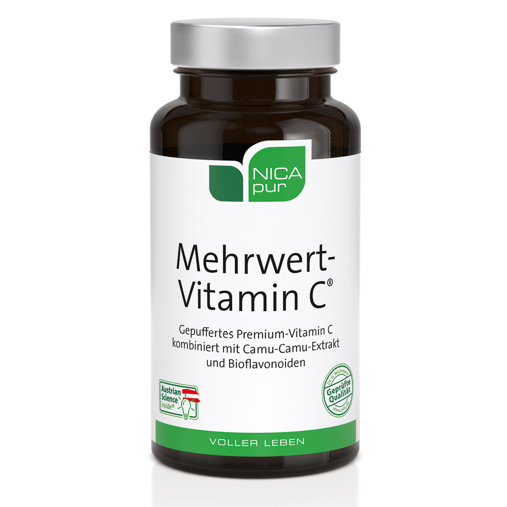 NICApur Mehrwert Vitamin C 60 St Kapseln