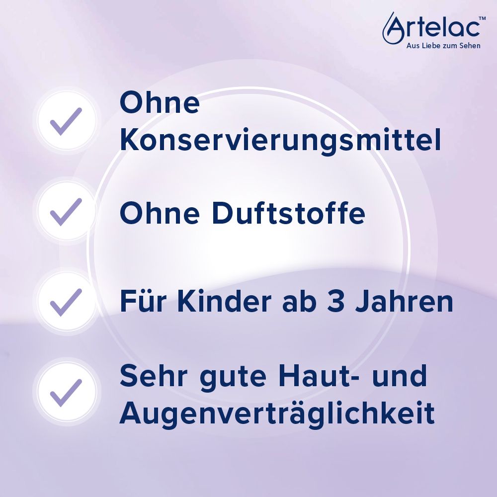 Artelac AUGEN PFLEGER 20 St Tücher