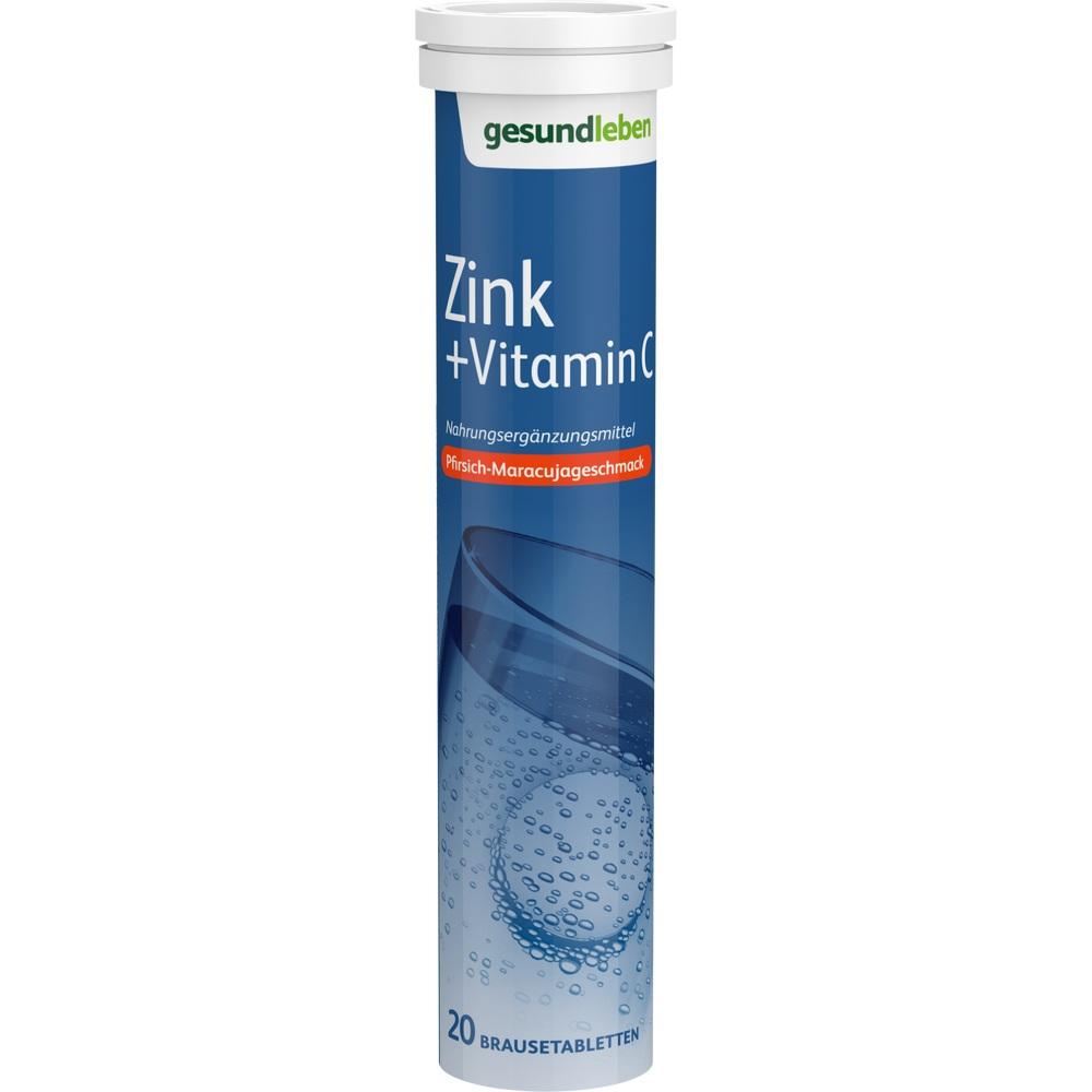 Gesund Leben Zink+Vitamin C 20 St Brausetabletten