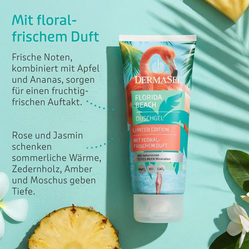 DERMASEL FLORIDA BEACH DUSCHGEL LIMITED EDITION  100 ml Duschgel