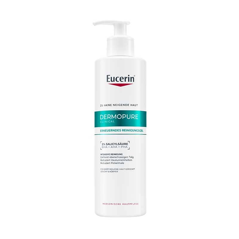 Eucerin DERMOPURE CLINICAL ERNEUERNDES REINIGUNGSGEL 400 ml Gel